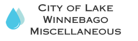 City of Lake Winnebago Miscellaneous